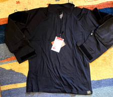 NWT Mens Tru-Spec BLACK TRU-XTREME COMBAT SHIRT NYCO RS in X-Large Regular