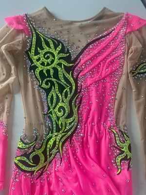 Rhythmic Gymnastics Leotard, Acro, 5 6 Years | Handmade | Competition Only