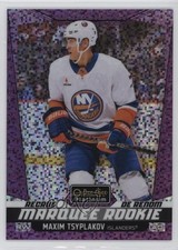 2024 O-Pee-Chee Platinum Marquee Rookies Violet Pixels /299 Maxim Tsyplakov 5x5