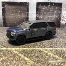 Greenlight 1/64 2022 Chevrolet Tahoe Alabama Police Car Model Collection