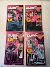 HASBRO G.I. JOE NINJA FORCE ACTION FIGURE LOT (4) - RARE- New On Card