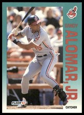 1992 Fleer Sandy Alomar, Jr. #103 Cleveland Indians