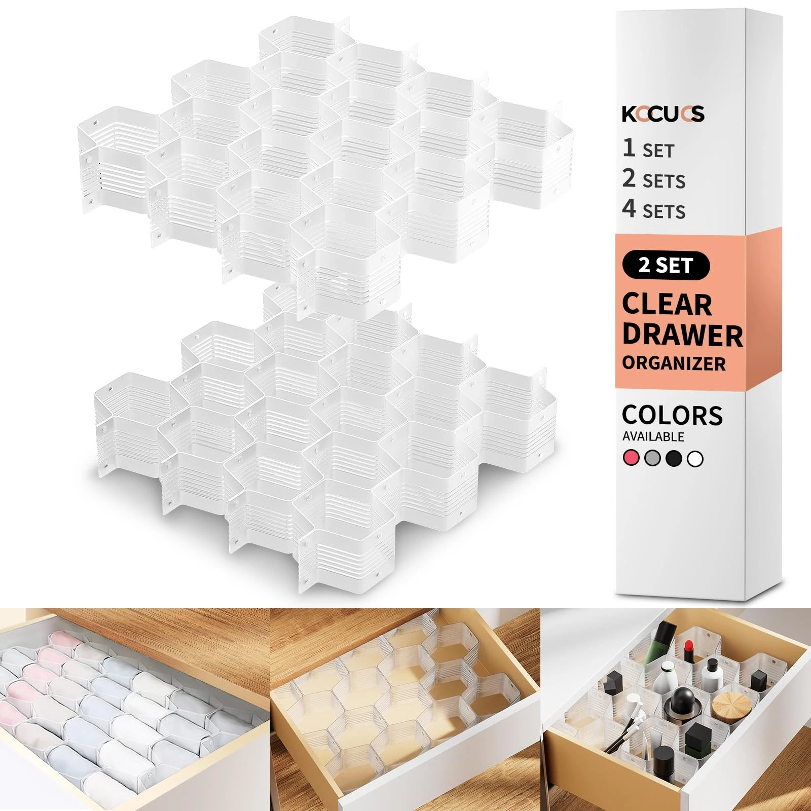 Kocuos Drawer Organizer