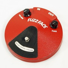 Jim Dunlop Fuzz Face Red Large w/ NTE102 Transistor [USED]