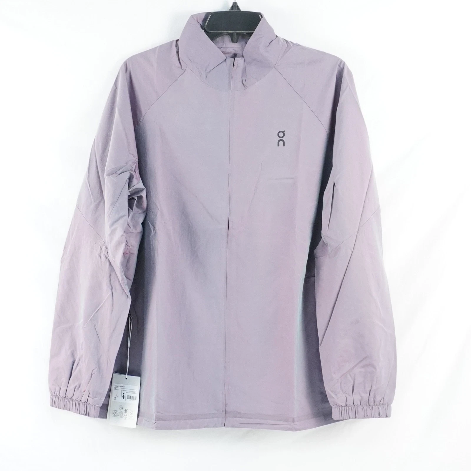 On Court Long Sleeved Lightweight Jacket In Iridescent Pink - Women's Size L
Opens in a new window o