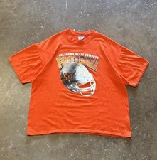 Vintage 90  s Oklahoma State Cowboys Football Helmet Beautiful T-shirt