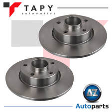 Image of For Vauxhall - Vivaro A X83 2001-2014 Rear 280mm Solid Brake Discs Tapy