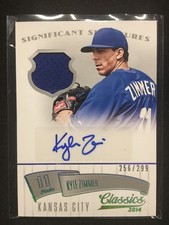 Zimmer, Kyle - 2014 Classics - Significant Signatures - Swatch/Auto - 256/299