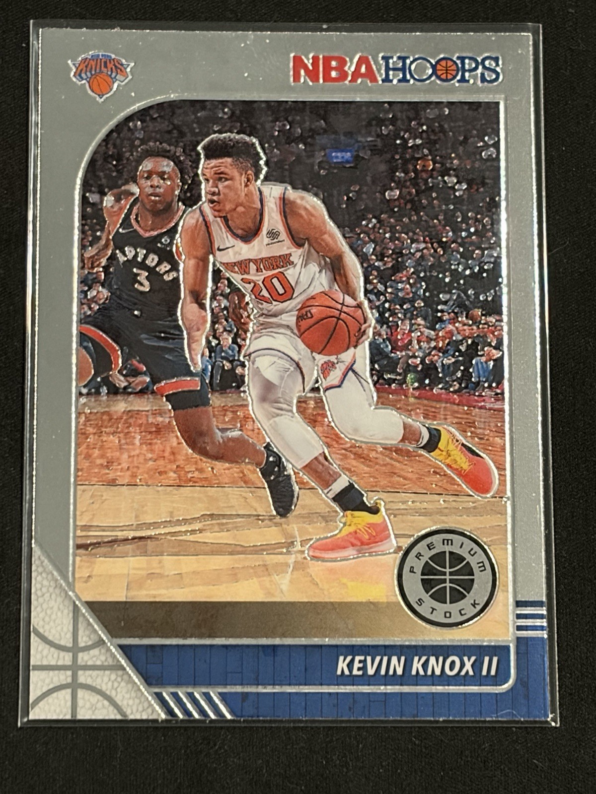 2019-20 Hoops Premium Stock #123 Kevin Knox II Knicks