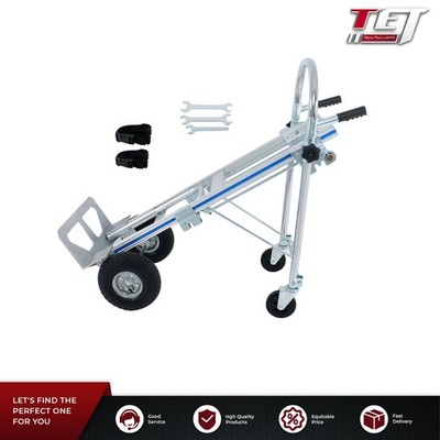 Folding Trolley 3In1 Aluminum Convertible Hand Truck 1000lbs Folding Dolly Cart