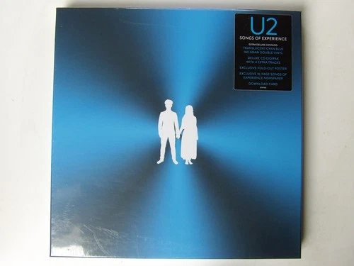 U2:  Songs Of Experience  2XBlue Vinyl LP + CD Box Set SEALED