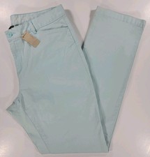 NEW Eddie Bauer Legend Wash Chino Pant Women s 14 Tall Light Blue Stretch NWT
