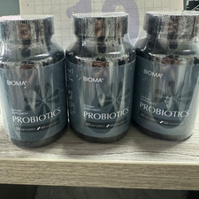 BIOMA Probiotics Digestive Health Gut Support for Men  Women 60 Capsules-3 Pack