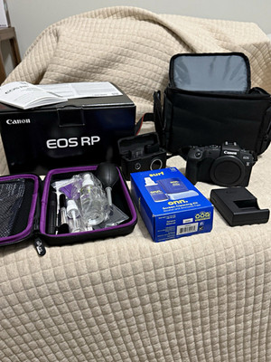 Canon EOS RP Mirrorless 4K Camera Bundle