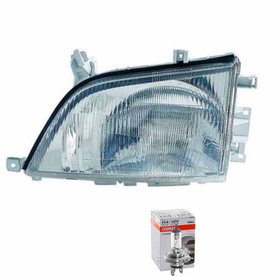 Halogen Scheinwerfer rechts H4 für Toyota Dyna Pritsche/Fahrgestell inkl. Lampen