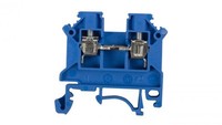 ZłąCzka Szynowa 2-Przewodowa 4Mm2 Niebieska Nowa Zsg 1-4.0Nn 11321313