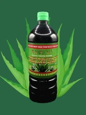 Roasted Maguey Juice With Aloe 33.8fl / Jugo De Maguey Asado Con Sabila Sayvi 1L