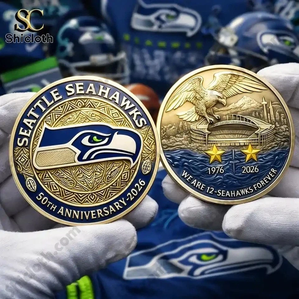 New Seahawks 50th Anniversary Collection Coin