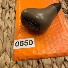 Leather Gear Shift Knob Shifter Lever Mercedes-benz Manual Automatic0650
