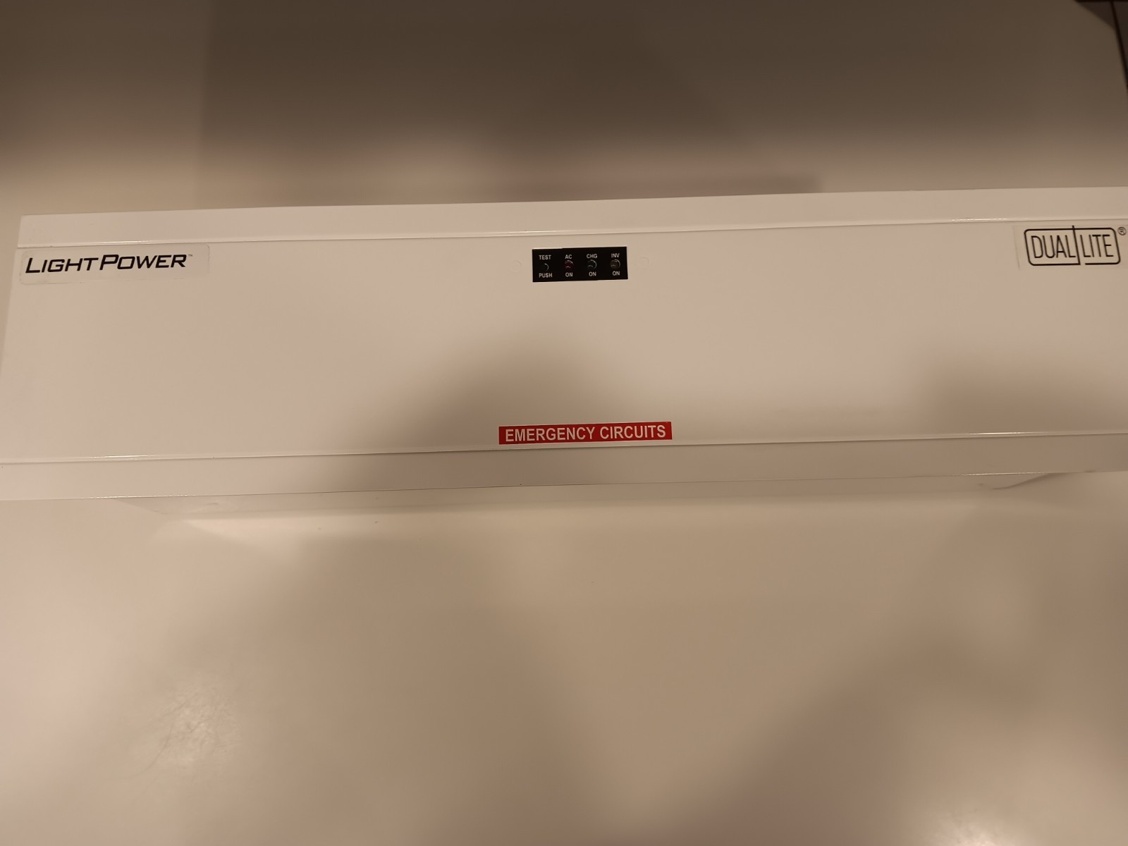 (1) DUALLITE LPS20-T POWER SUPPLY