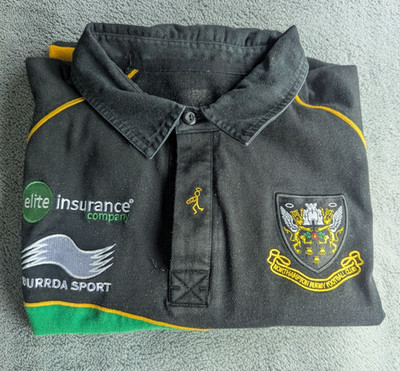 Vintage Northampton Saints Rugby Heimtrikot - Herren XL? siehe Info selten