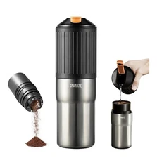 NEW IN BOX - Portable Pour Over Coffee Maker, Rechargeable Grinder & Travel Mug