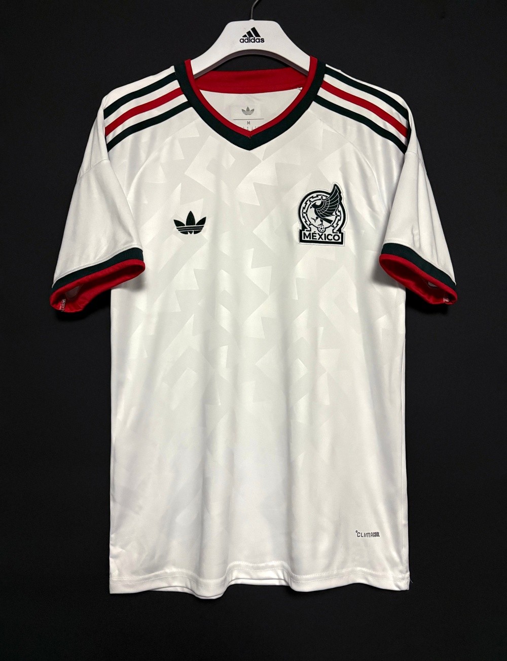 Mexico Away Jersey 2026 World Cup Mens White Away Shirt Size-L