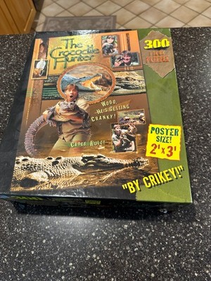 Milton Bradley ''The Crocodile Hunter'' 300 Piece Jigsaw Puzzle