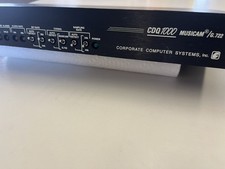 G.722 Corporate Computer Systems Musicam CDQ1000 Interface Unit Untested LOOK