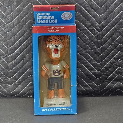 Auburn Tigers Mascot Bobblehead BPI Collectibles Hand Painted Porcelain NIB