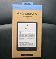 Amazon Kindle Paperwhite Signature Edition Gen 12 32GB 7" Waterproof