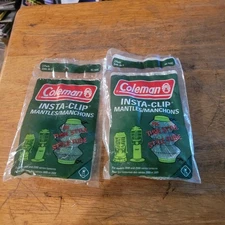 2 COLEMAN INSTA-CLIP TUBE MANTLE 2 PK 95-102C For Models 2000 2500 Series New 