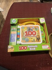 Leap Frog 100 Animals Bilingual Learning Book for 18 Months English/Spanish