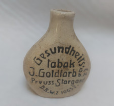 Vecchia bottiglia tabacco da fiuto - D.R.W.Z 10652 - oggetto da collezione