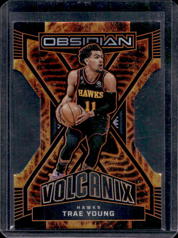2022-23 Obsidian Trae Young Volcanix #27 Hawks