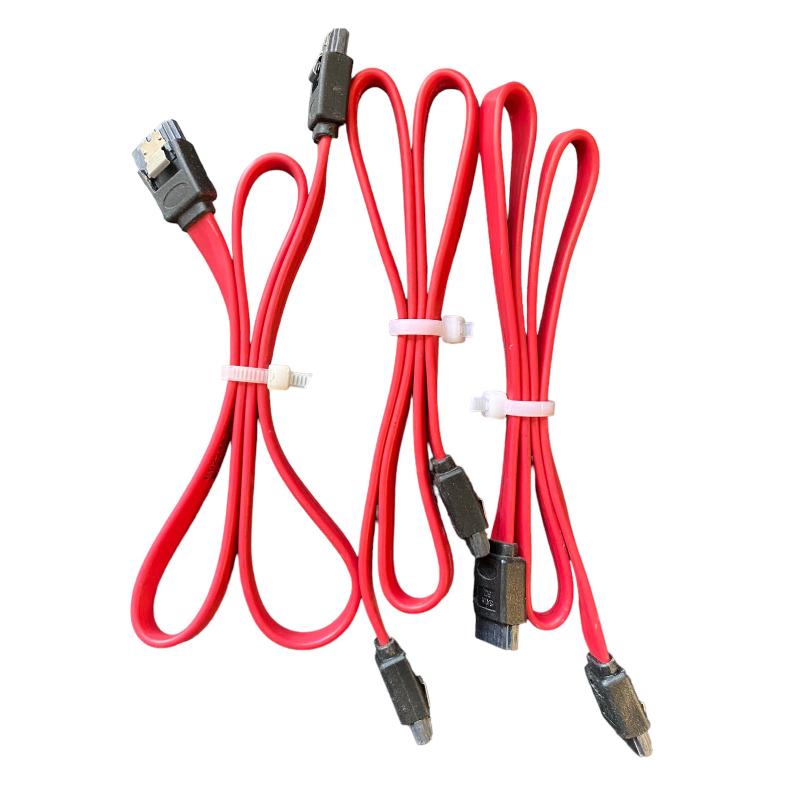Lot de 3 Cordons SATA Femelle/Femelle 50cm (Reconditionné)