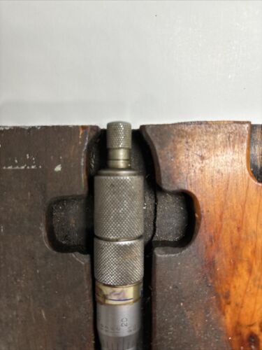 0-11” Mitutoyo .001" 0-1" Depth Micrometer Machinist Tool Vintage - Picture 2 of 10