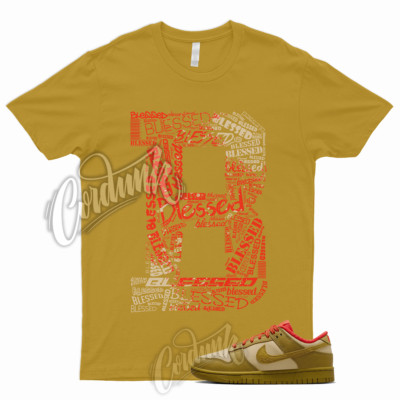 BLESSED T Shirt for Dunk Low Sesame Picante Red Bronzine Mid High WMNS 1