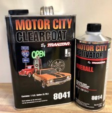 Motor City Clearcoat8041 With Activator8014 By Transtar