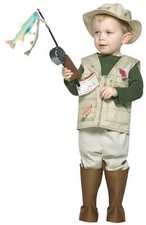 Future Fisherman Costume 3-4T - Rasta Imposta