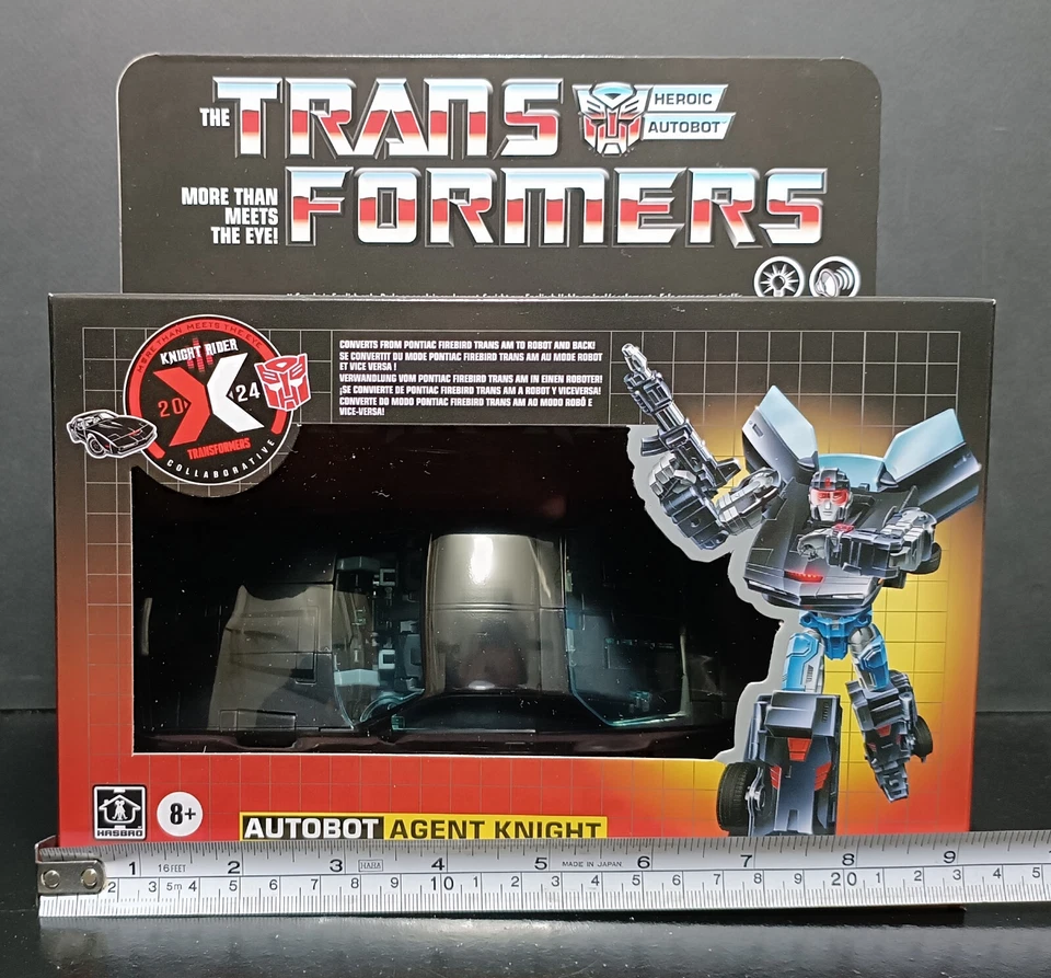 HASBRO 2024 COLLABORATIVE TRANSFORMERS x KNIGHT RIDER AGENT KNIGHT KITT SEALED - Image 2 of 4