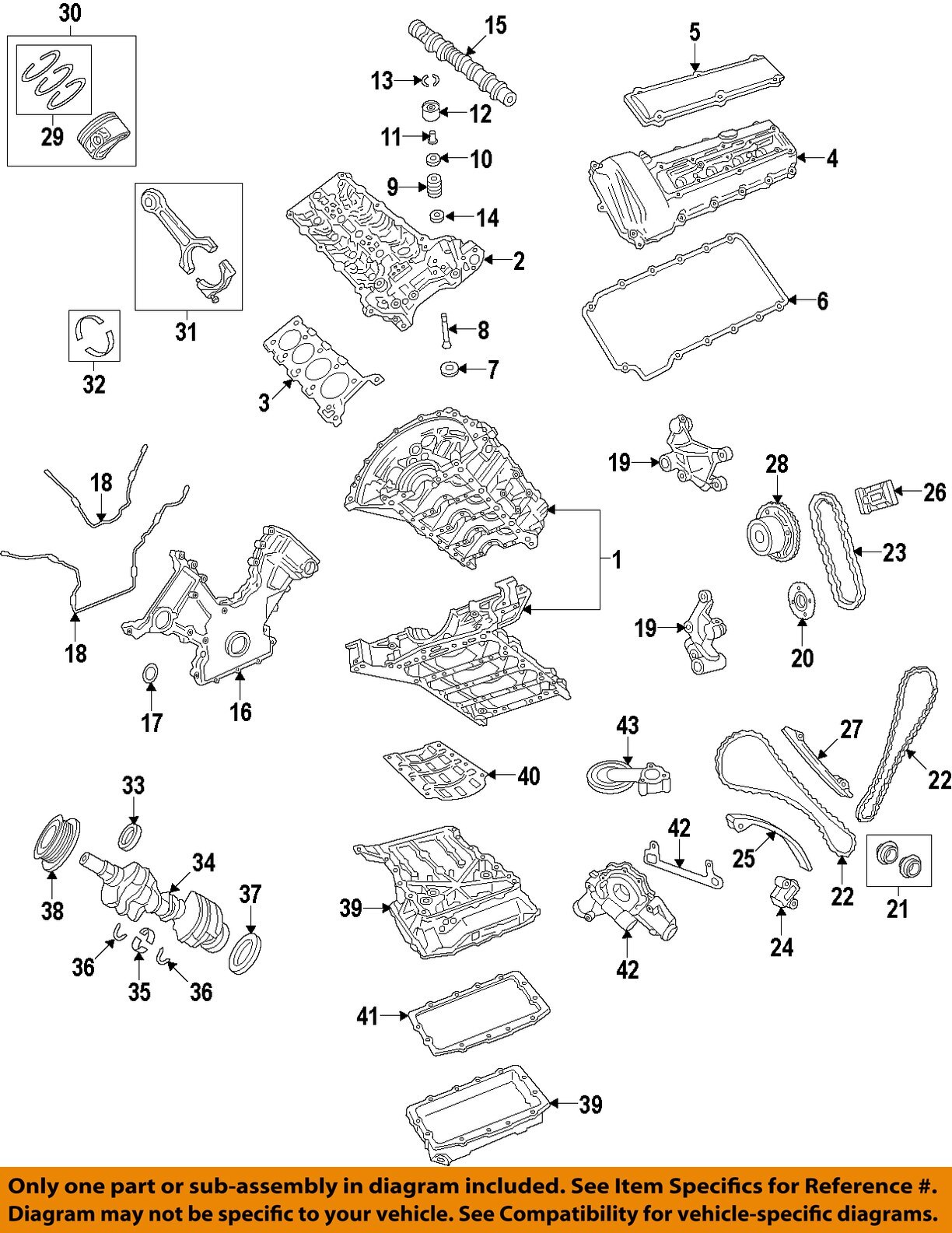 JAGUAR OEM 9798 XK8 Early 98 XJ8 Valve Cover Gasket Right Side