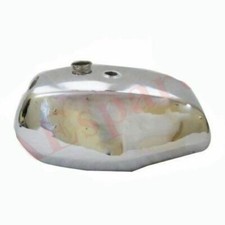 Passt Für Triumph T140 Stahl Verchromter Benzin Kraftstofftank