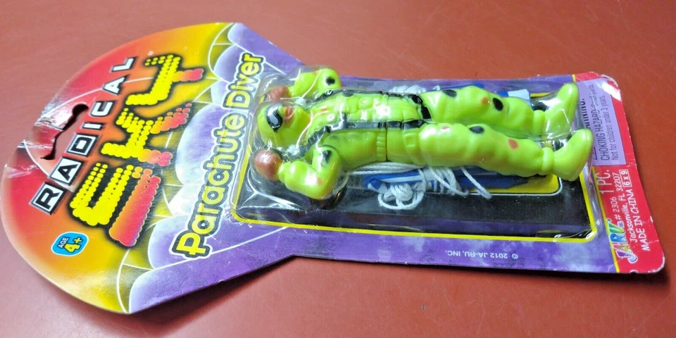 Figura de juguete Ja-Ru Radical Sky Parachute Diver 2012 NUEVA en mal embalaje Foto 3 de 4