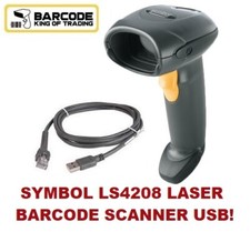 Symbol LS4208-SBZU1200ZR High Performance Laser Barcode Scanner USB Cable