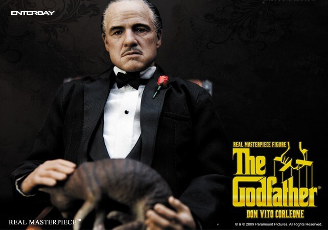 ドンコルリオーネフュギュア　ETERBAY The Godfather Enterbay - Real Masterpiece - Godfather Don Vito Corleone