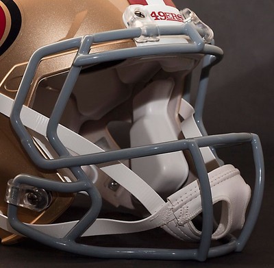 Riddell“speed flex”Mサイズ SPフェイス付 SAN FRANCISCO 49ers Riddell Speed Football Helmet Facemask (Odell