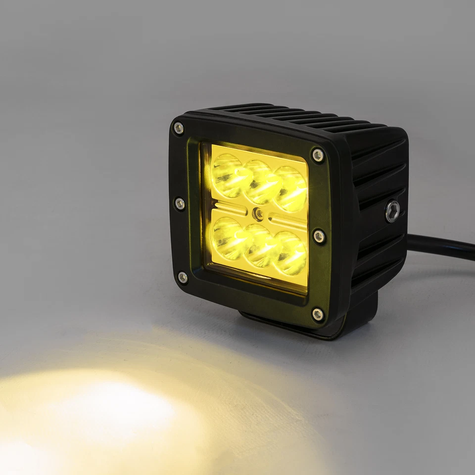 Kit de luces antiniebla LED ámbar para parachoques para Ford F-150 F150 2015 2016 2017 Foto 2 de 4