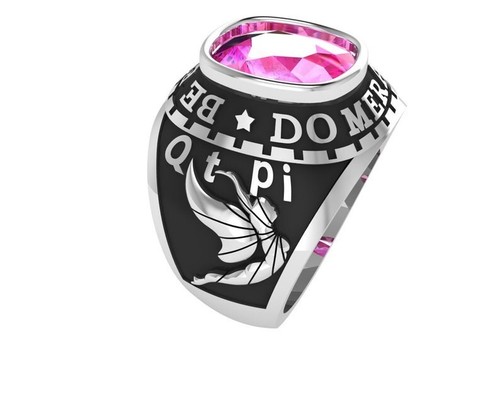 Anello Classe Liceo Tradizioni Completamente Personalizzato Argento 925 Regalo Laurea - Foto 4 di 16