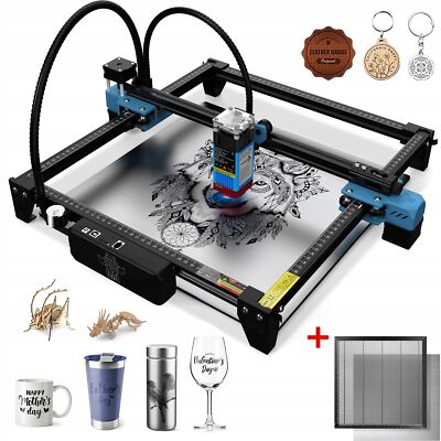 TWO TREES 5W PRO Lasergravierer Laserschneider Lasergravurmaschine+Honeycomb